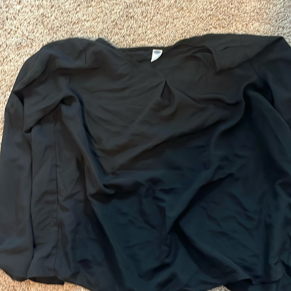 Old Navy Black Blouse Size M